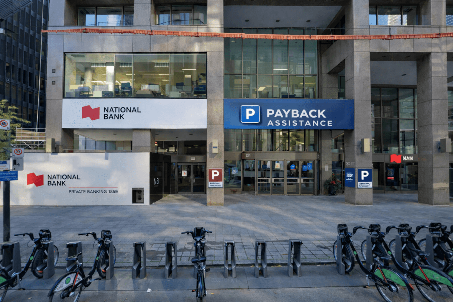 First floor office view at 123 King Street West